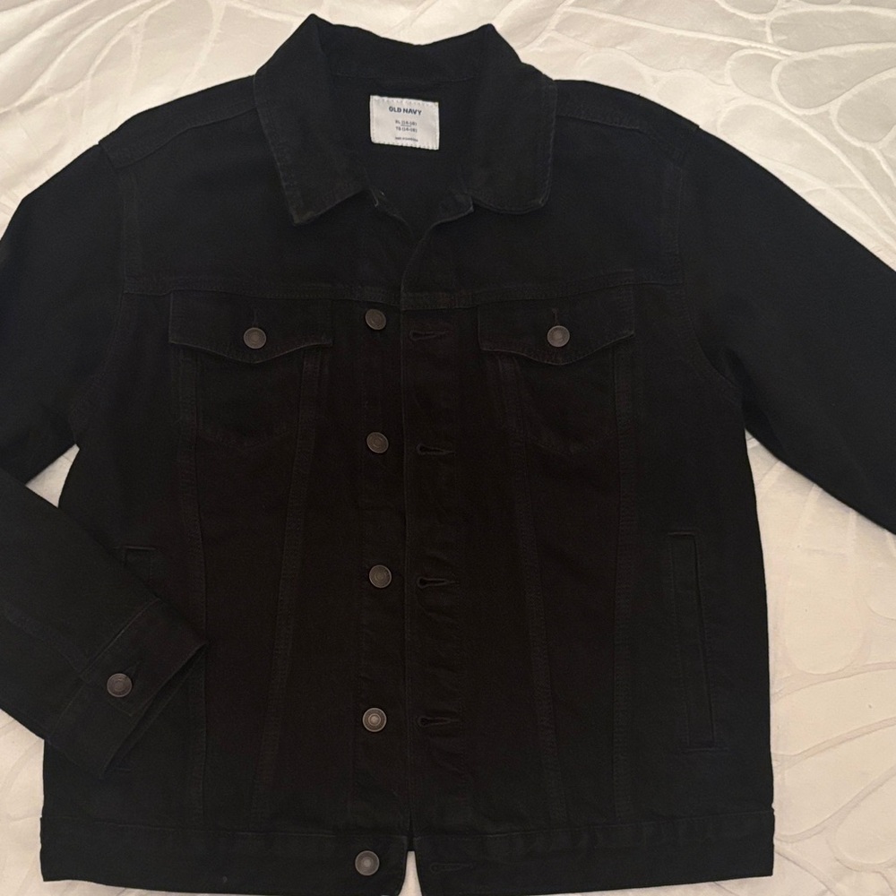 Old Navy Black Denim Jacket